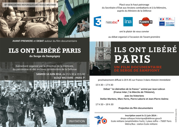 affiche ilsontlibereParis